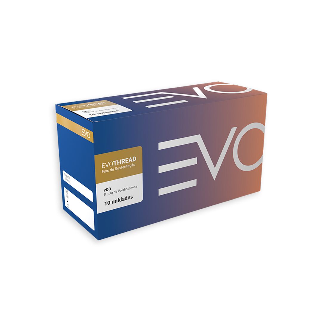 EVOTHREAD FIO PDO 3.03 CANULA L HYDRA 23G 50MM - BLISTER COM 4 FIOS