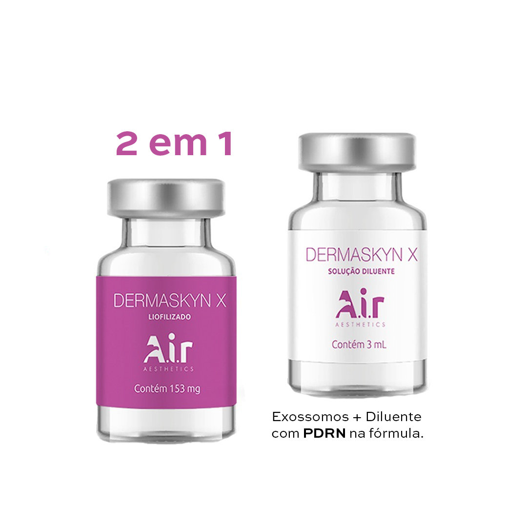 DERMASKYN X - EXOSSOMO - 1 LIOFILIZADO 153MG + 1 DILUENTE
